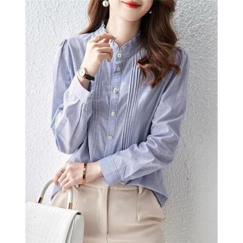Feelingstory Blue Blouses