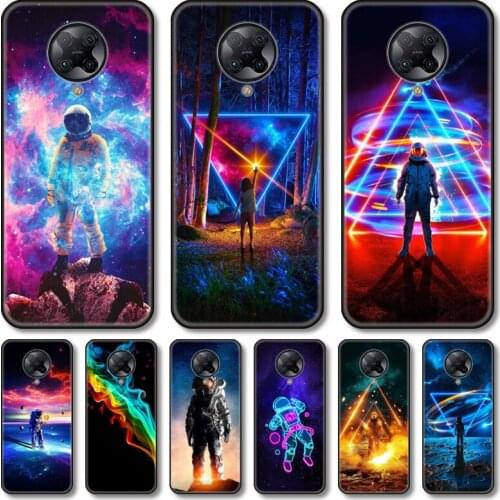 Personality Phone Case For xiaomi M2 C3 X3 F2 Lite NFC 6 5 x Poco k30 Pro Anime Black Cover Silicone Back Pretty tpu