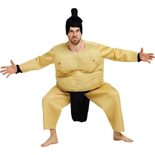 Japanese Sumo Wrestler Cosplay For Men Adult Halloween Costume Anime Cosplay Party Carnival Performance Show Fancy Ball