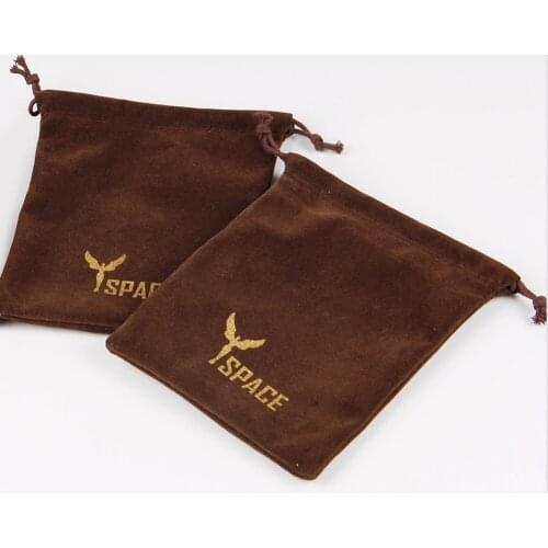 Custom velvet drawstring pouch bag For Jewels Small Jewelry Bags