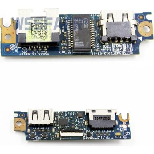 Original FOR TOSHIBA L40-A L40D-A L40-4 USB LAN BOARD LS-9861P