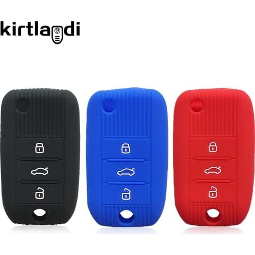 Silicone Key Holder Fob Case Shell for MG ZS MG 6 GS EMG6 3 Button Remote Car Key Cover Protector Auto Accessories Skin Keychain