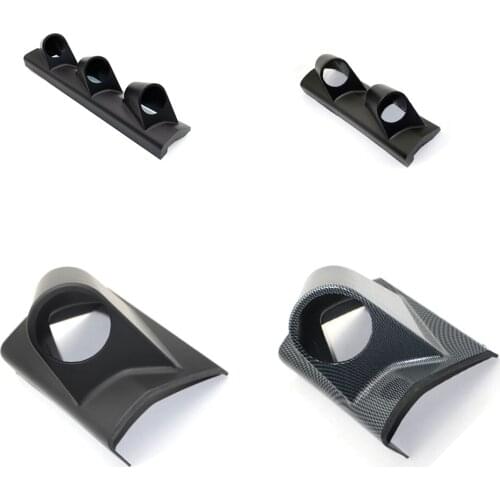 52MM Universal Auto Modified Instrument Right Hand Drive Meter Rack, Car Gauge Holder for 2-Inch Single/Double /Triple