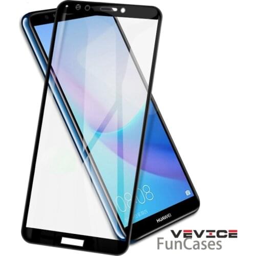Tempered Glass For Huawei Honor 7C AUM-L41 5.7" 7C Pro Full Cover Screen Protective Glass For Honor 7A Pro AUM-AL29 7A 5.45"