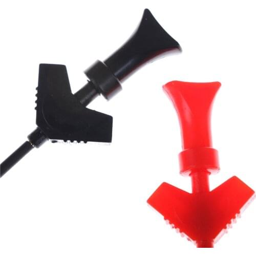 2pcs Mini Analyzer Testing Probe Grabber SMD IC Test Hook Clip Jumper Probe Logic Analyzer Testing Accessories