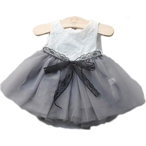 2019 Summer Elegant Baby Girls Tutu Dresses Kids Toddler Girl Infant Birthday Party Wedding Princess Dress Childrens Clothes