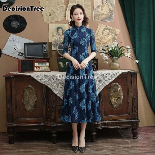 2021 vietnam aodai cheongsam dress for women traditional chinese chiffon robe ladies elegant floral qipao elegant party dress