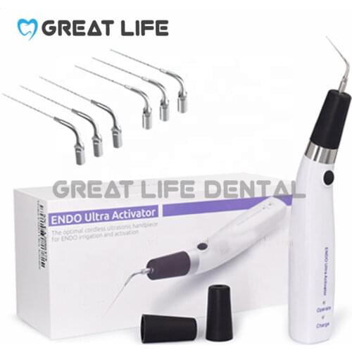 6pcs Tips Wireless Cordless Ultra Activator Dental Sonic Irrigator Endo Motor RootCanal Endodontic Treatment