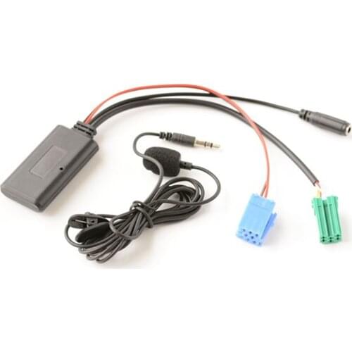 Car Factory Stereo Bluetooth 5.0 Audio Music Adapter Phone Call Handsfree AUX-IN ISO 6Pin for Renault Radio Updatelist