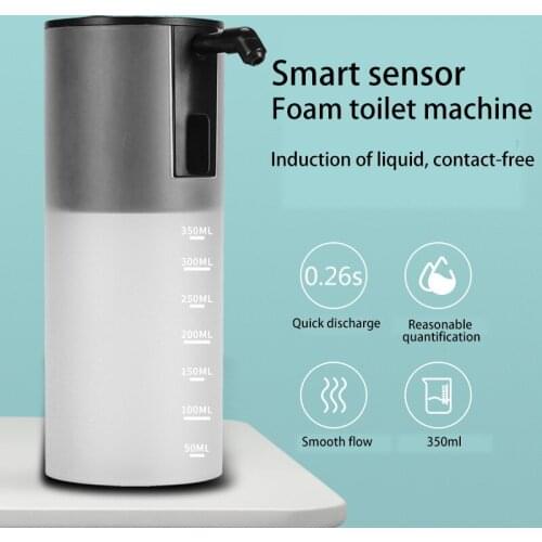 Touchless Automatic Soap Dispenser Large Capacity Waterproof Smart Foam Machine Infrared Sensor Liquid Foam Soap Hand Sanitizer