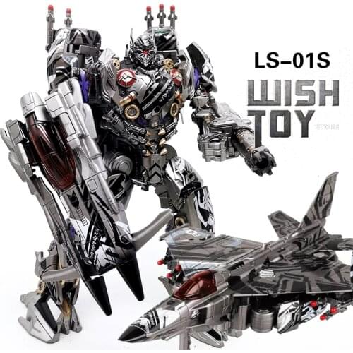 BMB Transformation Nitro Zeus LS01-S LS01S Cybertron Painting Ghost Movie Series KO Oversize Alloy Part Action Figure Robot Toys