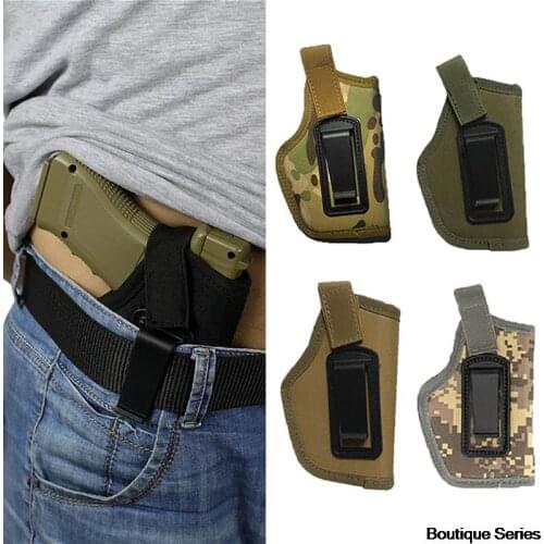 Airsoft Paintball Pistol Side Arm Holster Camo Combat Tactical Holster Outdoor Hunting Gear Wilderness Survival Accessories