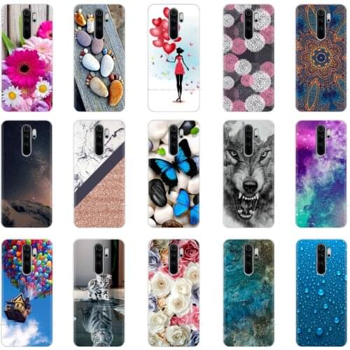 For Xiaomi Redmi Note8 Pro Case Note 8 Pro Silicone Soft Back Cover For Xiaomi Redmi Note 8 Pro Phone Case TPU Bumper Fundas