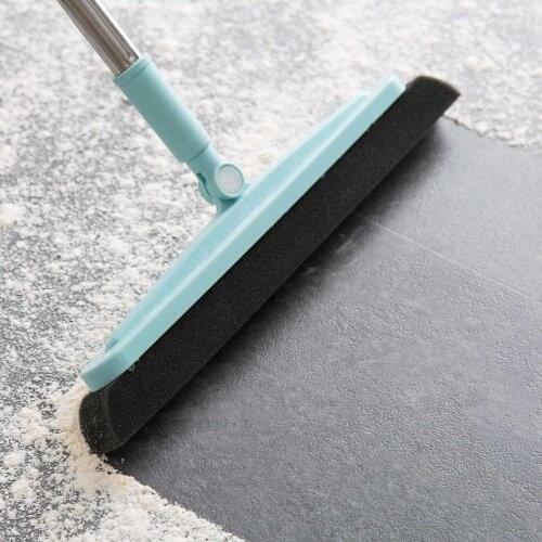 Household Long Handle Broom Magic Sponge Floor Cleaner Dust Brush Multifunctional Home Office Dust Sweeper Grabber Cleaning Tool