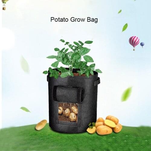 3 size Plant Grow Bags home garden Potato pot greenhouse Vegetable Growing Bags Moisturizing jardin Vertical Garden Bag tools
