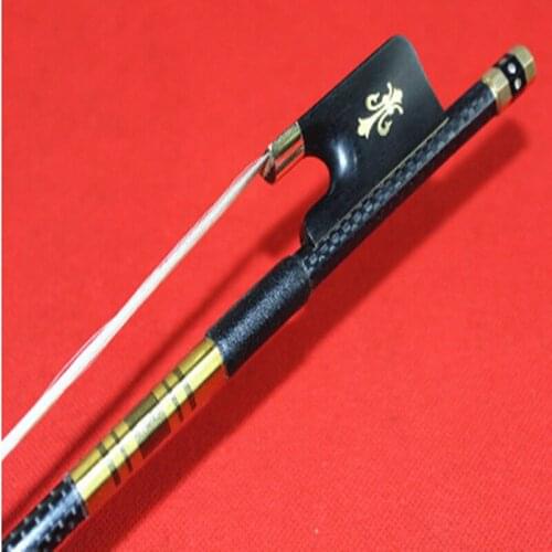 Brand NEW PRO light carbon fiber viola bow copper parts white horse hair viola parts free shipping