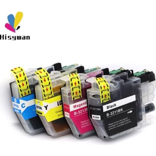 Hisywan LC3211 LC3213 New compatible ink cartridge For Brother DCP-J772DW DCP-J774DW MFC-J890DW MFC-J895DW