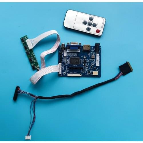 Kit Work for LTN121AT11-801/LTN121AT11-803 1280x800 remote display 2AV VGA AV 40pin panel LED HDMI LCD Screen Controller Board