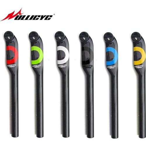 Hot Ullicyc Mountain bike MTB 3K full carbon fibre bicycle seatposts Road MTB parts 27.2/30.8/31.6*350mm 25mm offset ZG195