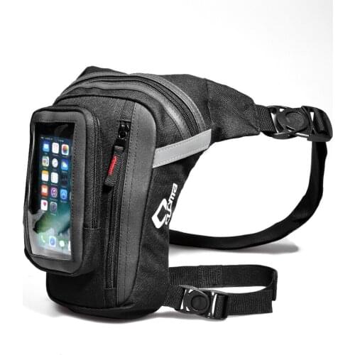 Motorcycle Men Oxford Riding Racing Fanny Pack Waist Thigh Tool Bag Leg Bag