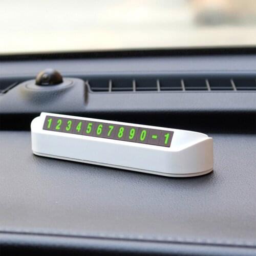 New high-end car temporary parking card mobile phone FOR Peugeot 206 207 208 301 307 308 407 2008 3008 4008