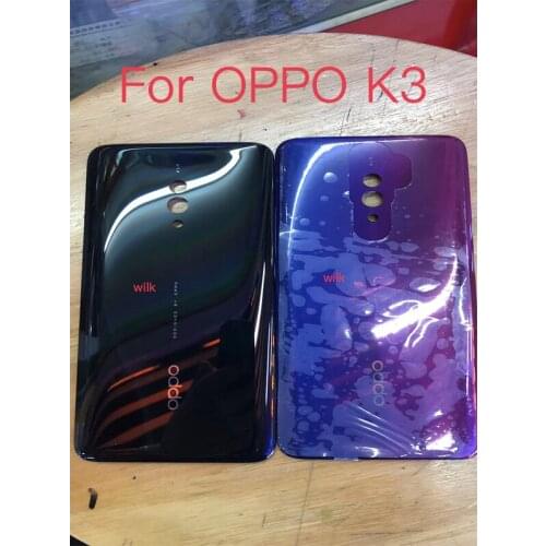 New For OPPO K3 k3 Battery Back Rear Cover Door Housing For OPPO K 3 Repair Parts Replacement OPPO K3