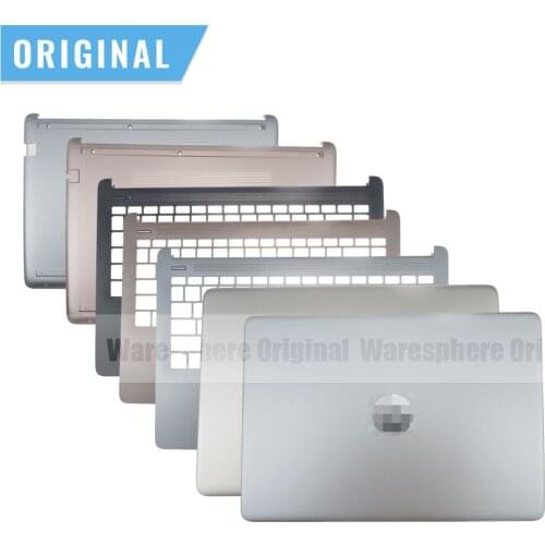 New Original for HP 14-DK 14-CF 14-DF 340 348 G5 LCD Back Plamrest Top Cover Bottom Base Silver Pink Black