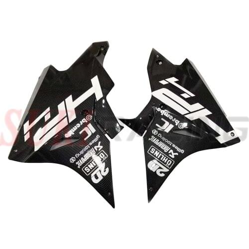 For BMW S1000RR Lower Bodywork Belly Pan Fairing ABS Plastic Carbon Fiber Color for S1000RR 2017 2018