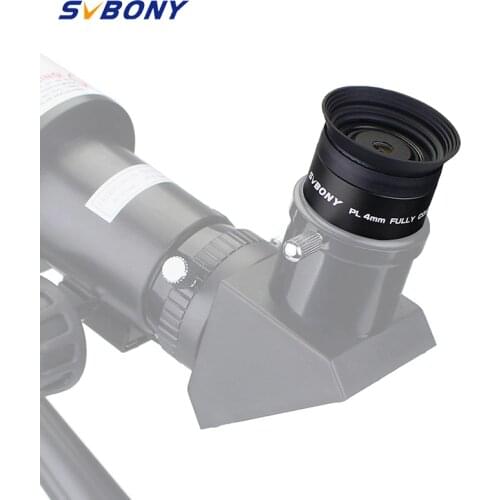 SVBONY 1.25" Eyepiece Lens PLOSSL 4mm HD Full Coated for Telescope Monocular Binocular Eyepiece Wholesale F9124A