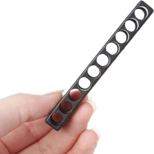 Screwdriver Hole 10/12 Holes Hex Shank Bit Holder Plastic Head Storage Case Tool