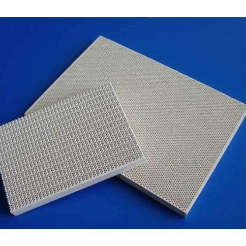 Size is 160*150*13mmHIGH good quality infrared ceramic plate, honeycomb infrared ceramic plate for gas burner