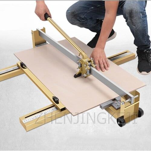 All Steel Manual Ceramic Tile Cutting Machine High Precision Tile Pusher Floor Tile Cutter Professional Glass Tile Cutter 800MM