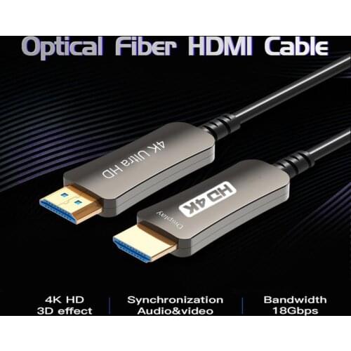 HDMI-compatible Optical Cable 4K 2.0 Fiber 60HZ 3D 5m 10m 15m 20m 30m 40m 50m 100m for HD TV LCD Laptop PS4 Projector Computer