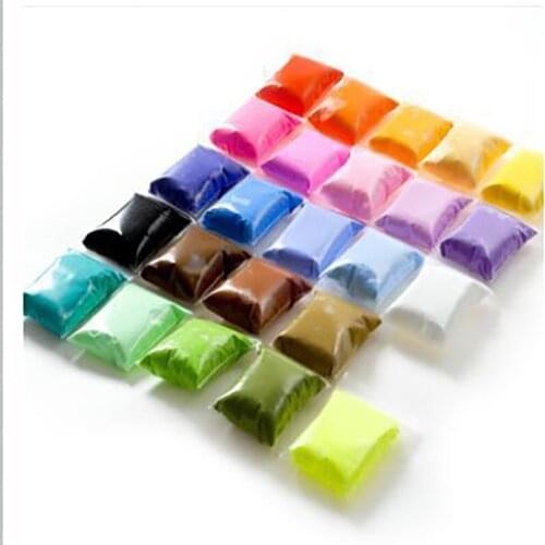 24 Color Ultra Light Clay 1000g Soft Clay DIY Toy ChildrenS Puzzle Air Dry Polymer Plasticine Safe Colorful Clay Gift For Child