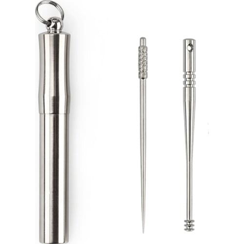 Titanium Alloy Waterproof Canister Seal Capsule Bottle Box Outdoor Camping Small Tool