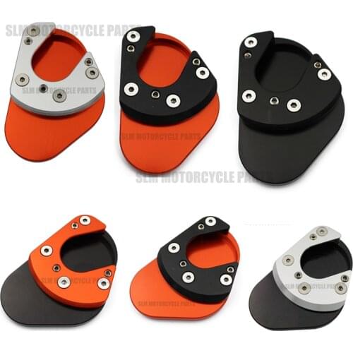 Motorcycle Kickstand Foot Side Stand Extension Pad Support Plate For 690 950 990 Enduro SM SMC SMR LC8 Adventure Supermoto