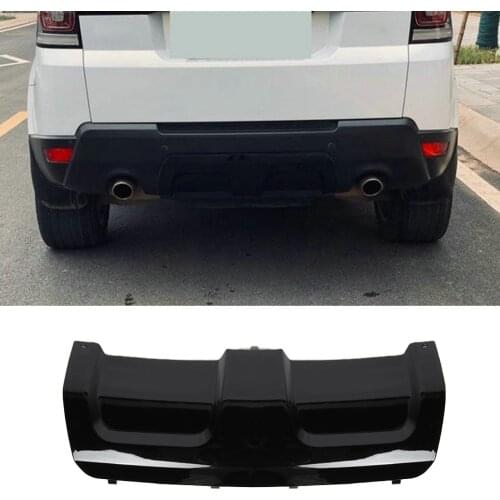 Modified For Range Rover Sport 2014 2015 2016 2017 Rear Bumper Skid Plate Trim Guard Board Car Back Lower Guard Trailer Cover