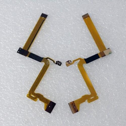 2PCS LCD hinge rotate shaft Flex Cable for Panasonic SDR-H85 SDR-H86 SDR-H95 SDR-S45 S50 T50 H85 H86 H95 S45 Video Camera