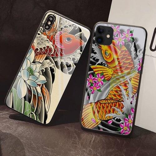 Oil painting sunset Phone Case Tempered Glass For iPhone 12 Pro Max Mini 11 Pro XR XS MAX 8 X 7 6S 6 Plus SE 2020 case