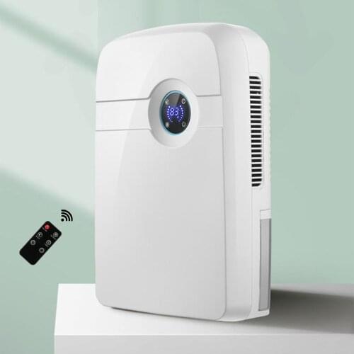 Electric Dehumidifier, Portable Dehumidifier with 2.5L Water Tank, Electric Mini Dehumidifier for Bathroom, Quiet Dehumidifier