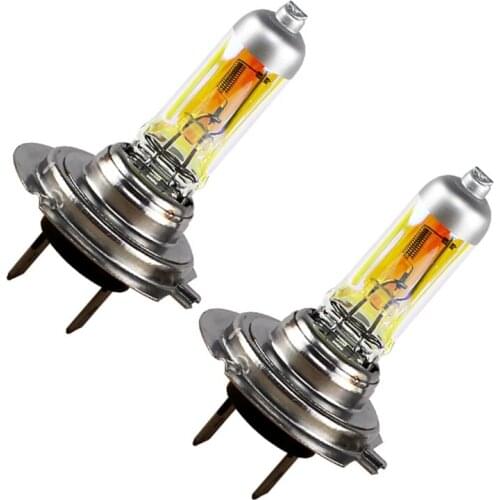 H7 Halogen Bulb 12V 55W Colorful 6000K Quartz Glass (2 Lamp Light Auto PCS) HeadLight Automotive Car Q2I6