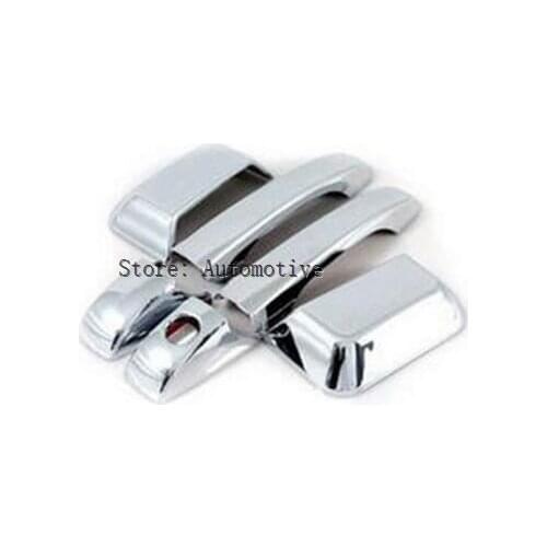 Fit For Jeep Compass 2007-2016 2015 2014 Chrome Door Handle Cover Trim Molding Catch Overlay Garnish 08 2009 2010 2011 2012 2013