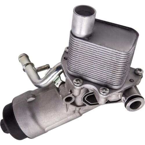 Engine Oil Cooler Filter Housing Assembly for Buick for Chevy 1.4L 2011-2019 Replaces 55566784 55593189 55565385