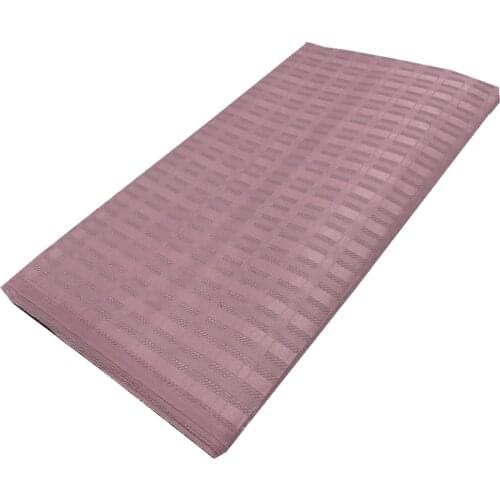 SJ Lace 5 Yards! African Cotton Atiku Fabric for Men Cloth Plain Atiku Cashmere Polish Fabric Material For Garment Wedding 3-52