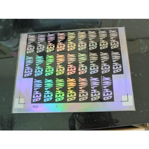 Fancy manufactures best price adhesive printing customer label maker plastic bottle