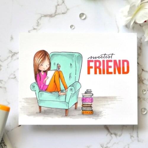 "Read Past Your Bed Time"Metal Cutting Dies& Coordinating Stamps For Scrapbooking Craft Die Cut Card Making Embossing