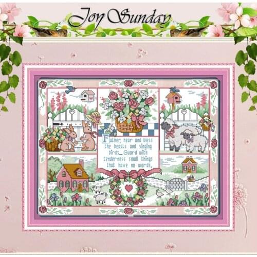 The Gift of God Pattern Counted Cross Stitch 11CT 14CT Cross Stitch Set Wholesale Cartoon Cross-stitch Kit Embroidery Needlework