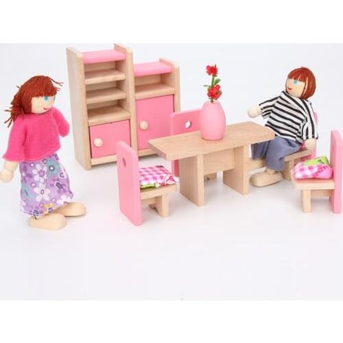 12Pcs Miniature Furniture Toys Set Dollhouse Miniature For Kids Simulation Furniture Toys Pretend Dolls Set