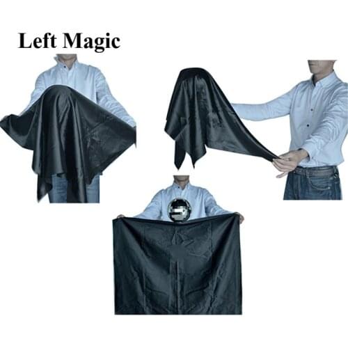 Zombie Ball With Foulard,Medium (Silver color ) Floating Magic Tricks Magician Stage Gimmick Illusion Fun G8220