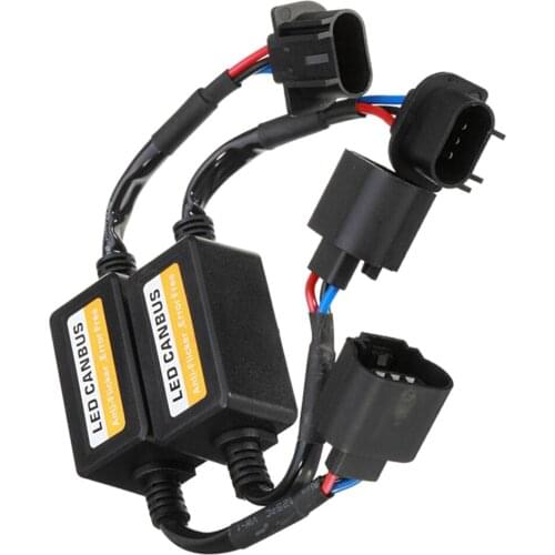 1 Pair H13 DRL LED Headlight Anti Flicker Resistor Canceller Decoder Automotive Accessories